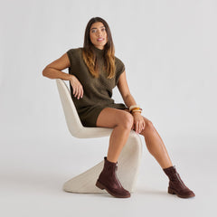 Shante Mahogany Stella Suede Boots | Women Dolce Vita