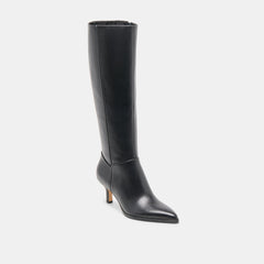 Aldy Black Leather Boots | Dolce Vita Women