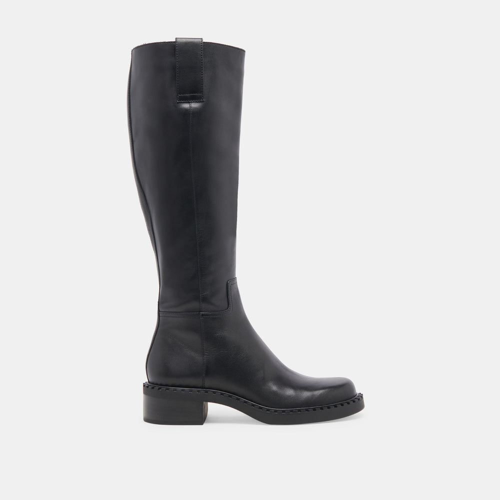Glory H2O Waterproof Black Leather Boots | Dolce Vita Women