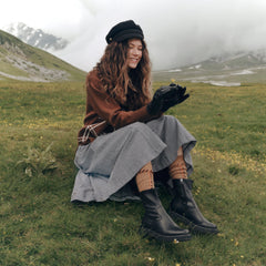 Simaya H2O Waterproof Black Leather Boots | Dolce Vita Women