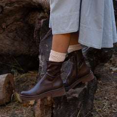 Simaya H2O Waterproof Mahogany Leather Boots | Dolce Vita Women