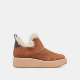 ARDY PLUSH H2O BOOTIES PECAN SUEDE | Dolce Vita Women