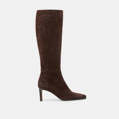 Emmi Dk Brown Suede Boots | Dolce Vita Women