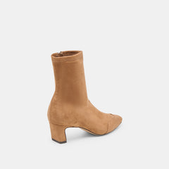 Anika Lt Brown Stella Suede Boots | Women Dolce Vita