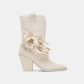 Jakel Off White Nubuck Boots | Women Dolce Vita