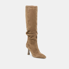 Lousa Olive Suede Boots | Women Dolce Vita