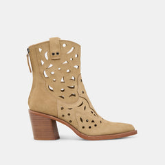 Zenobi Dk Taupe Suede Booties | Dolce Vita Women