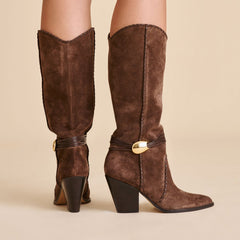 Jody Dk Brown Suede Boots | Dolce Vita Women
