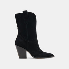 JESSEY BOOTS ONYX SUEDE | Women Dolce Vita