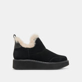 Ardy Plush H2O Waterproof Onyx Suede Booties | Dolce Vita Women