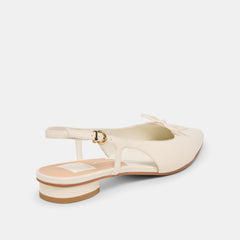 Owana Off White Leather Flats | Dolce Vita Women
