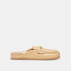 Jodero Lt Natural Raffia Flats | Women Dolce Vita