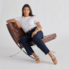 Mikel Camel Perforated Suede Ballet Flats | Dolce Vita Women