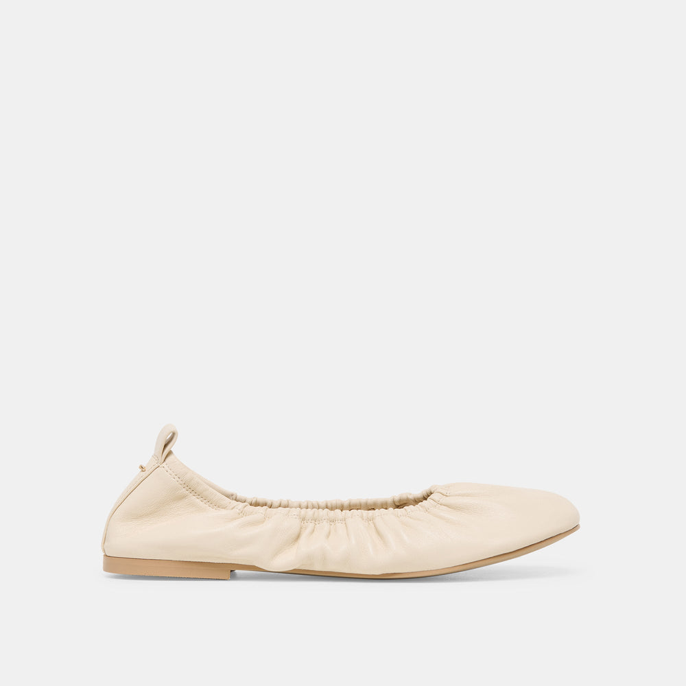 Conrad Bone Leather Ballet Flats | Dolce Vita Women