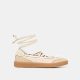 Nyomie Ivory Multi Leather Sneakers | Dolce Vita Women