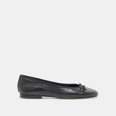 Ritla Black Leather Ballet Flats | Dolce Vita Women