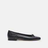 ANISA Ballet Flats Black Leather | Women Dolce Vita