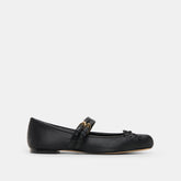 Gibsen Onyx Satin Ballet Flats | Women Dolce Vita