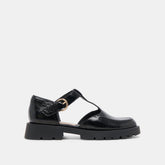 EMILIO FLATS MIDNIGHT CRINKLE PATENT LEATHER | Dolce Vita Women
