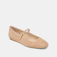 Reyes Bamboo Suede Ballet Flats | Women Dolce Vita