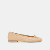 ANISA BALLET FLATS LT NATURAL WOVEN RAFFIA | Dolce Vita Women