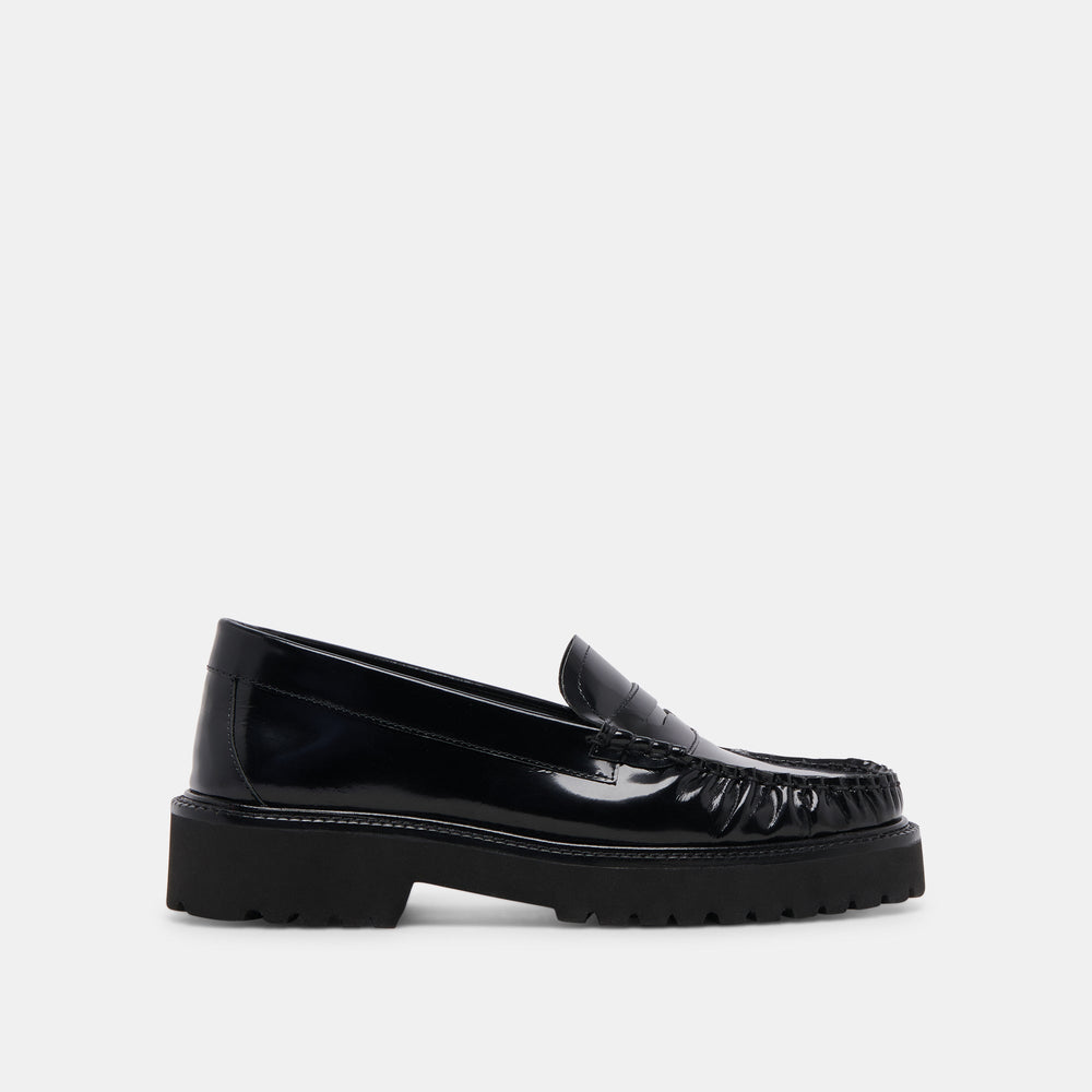 MAXWELL LOAFERS BLACK LEATHER | Dolce Vita Women