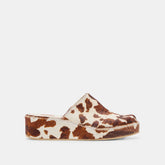 Rosita Cocoa Taurus Calf Hair Flats | Dolce Vita Women