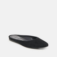 Eila Onyx Suede Flats | Women Dolce Vita