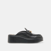 Dorrel Maroon Leather Loafers | Women Dolce Vita