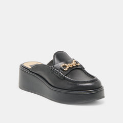 Dorrel Maroon Leather Loafers | Women Dolce Vita
