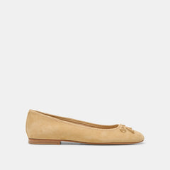 Ritla Honey Suede Ballet Flats | Dolce Vita Women