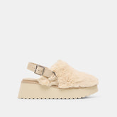 Lansy Natural Plush Flats | Dolce Vita Women