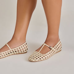 RAINS BALLET FLATS IVORY STELLA | Dolce Vita Women