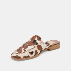 Bradly Cocoa Taurus Calf Hair Flats | Dolce Vita Women