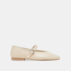 ROSLYN BALLET FLATS CREME LEATHER | Dolce Vita Women