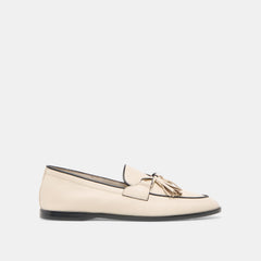 Loklan Ivory Leather Loafers | Women Dolce Vita