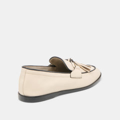 Loklan Ivory Leather Loafers | Women Dolce Vita