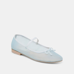 CADEL BALLET FLATS ICE BLUE MESH | Women Dolce Vita