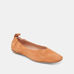 VINNIE BALLET FLATS AMBER SUEDE | Women Dolce Vita