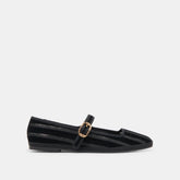 TAMEKA BALLET FLATS BLACK STRIPE MESH | Women Dolce Vita