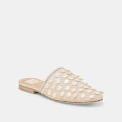 Rova Bead Ivory Disc Mesh Flats | Dolce Vita Women