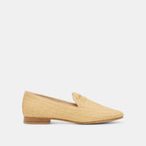 Baylen Natural Woven Raffia Flats | Dolce Vita Women