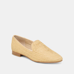Baylen Natural Woven Raffia Flats | Dolce Vita Women