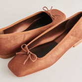 ANISA Ballet Flats Copper Metallic Suede | Dolce Vita Women