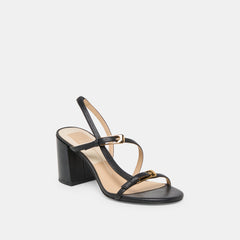 Faye Black Leather Heels | Dolce Vita Women