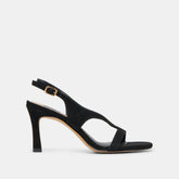 Izela Onyx Suede Heels | Women Dolce Vita