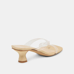 Brevel Vinyl Crystal Jelly Heels | Dolce Vita Women
