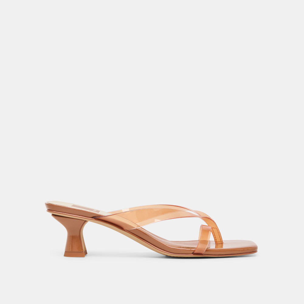 Brevel Vinyl Whiskey Jelly Heels | Women Dolce Vita