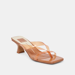 Brevel Vinyl Whiskey Jelly Heels | Women Dolce Vita