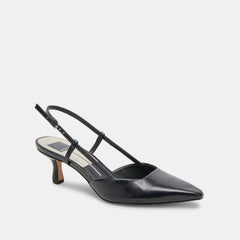 ODELA HEELS MIDNIGHT CRINKLE PATENT | Women Dolce Vita